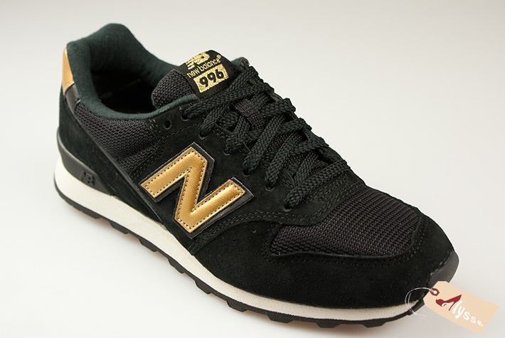 new balance noir et doré femme